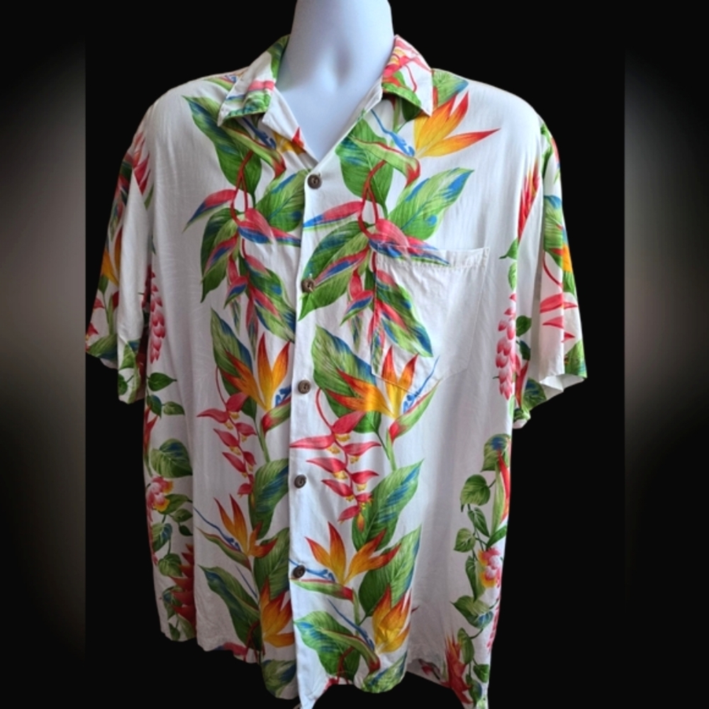 Hilo Hattie Vintage Men's Aloha Shirt XL